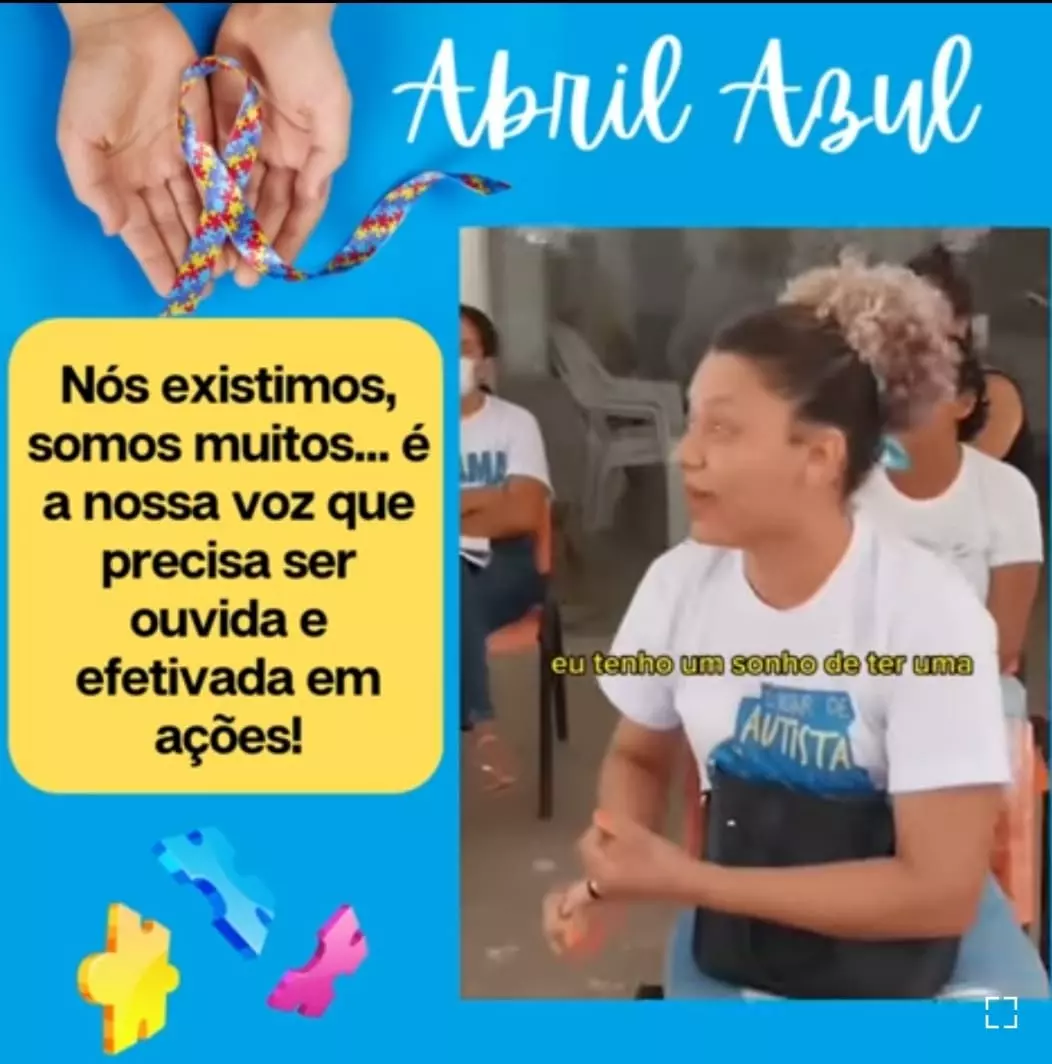 Nós existimos, somos muitos... é a nossa voz que precisa ser ouvida e efetivada em ações!